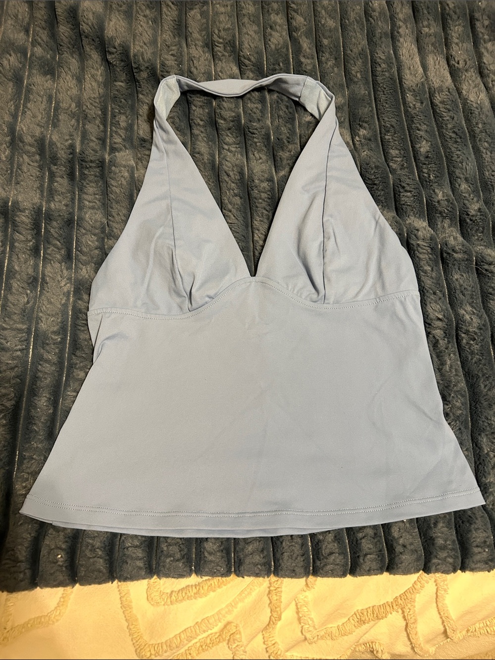 Free people Blue halter Top